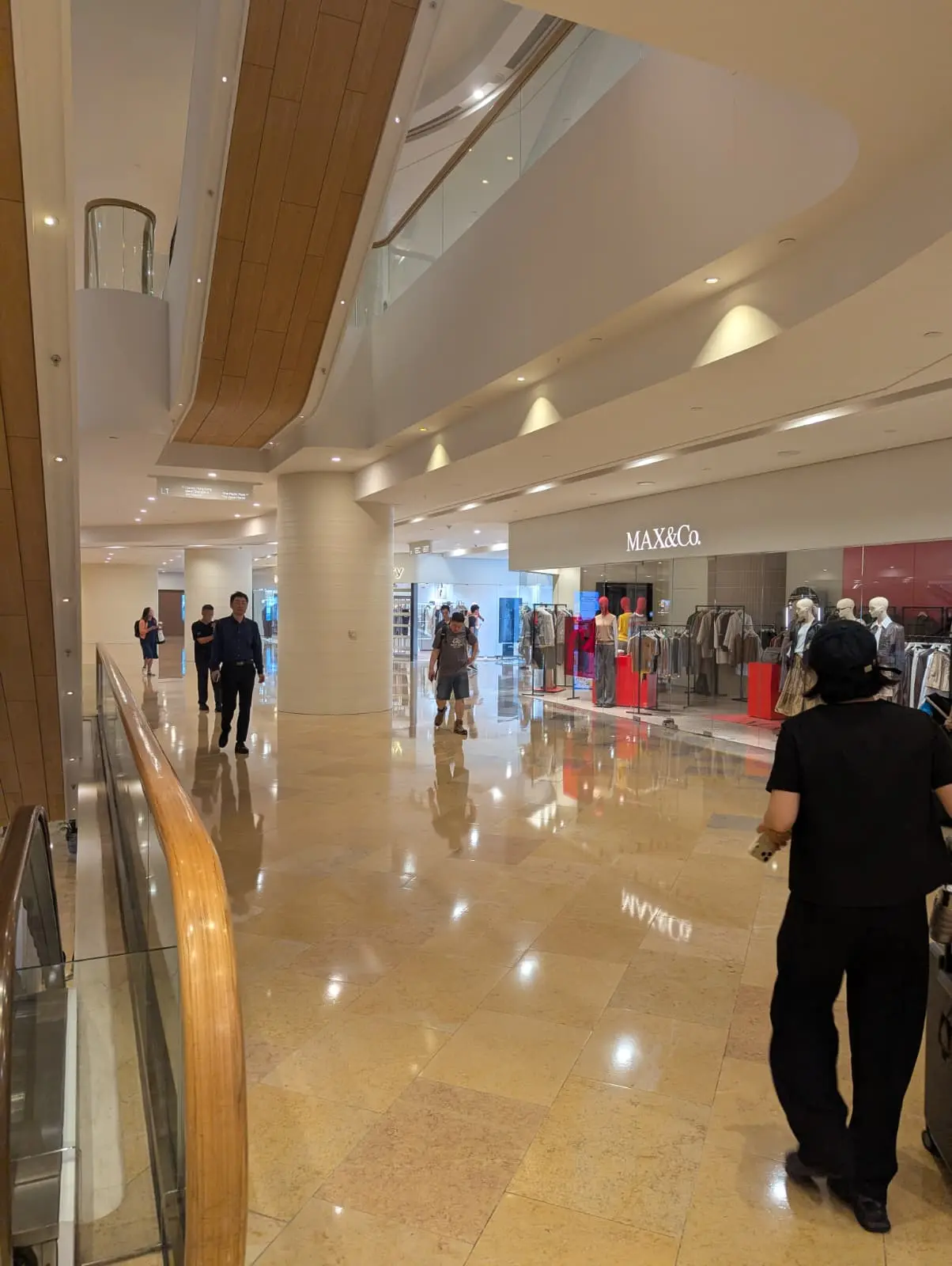 Step 3: Exit from this mall entrance, then turn right