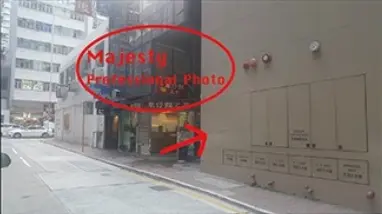 Step 6: The entrance to Anton Building is beside the shop